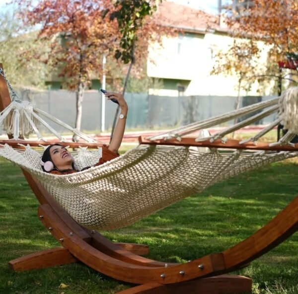 Ahşap Bahçe Mobilyası, Gondol Hamak